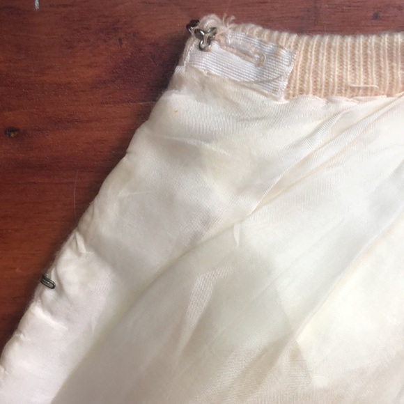 VINTAGE Glitter Sequin Champagne Hook & Eye Clasp Cardigan Women's Small - Picture 8 of 14